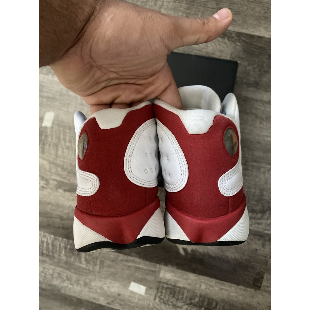 Size 4 boys - Jordan 13 Retro Grey Toe 2014 -Nike-414574-126 - Picture 4 of 5